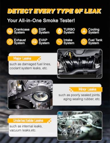 Máquina de humo para detectar fugas en sistemas de - Imagen 4