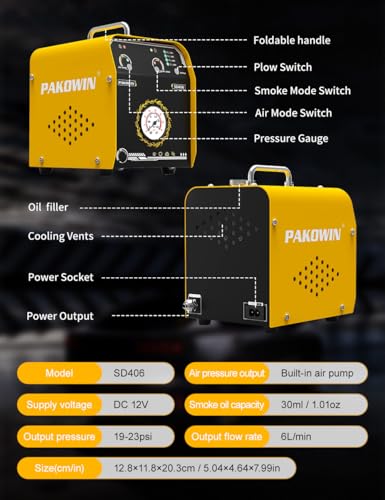Máquina de humo para detectar fugas en sistemas de - Imagen 8