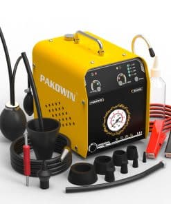 Máquina de humo para detectar fugas en sistemas de