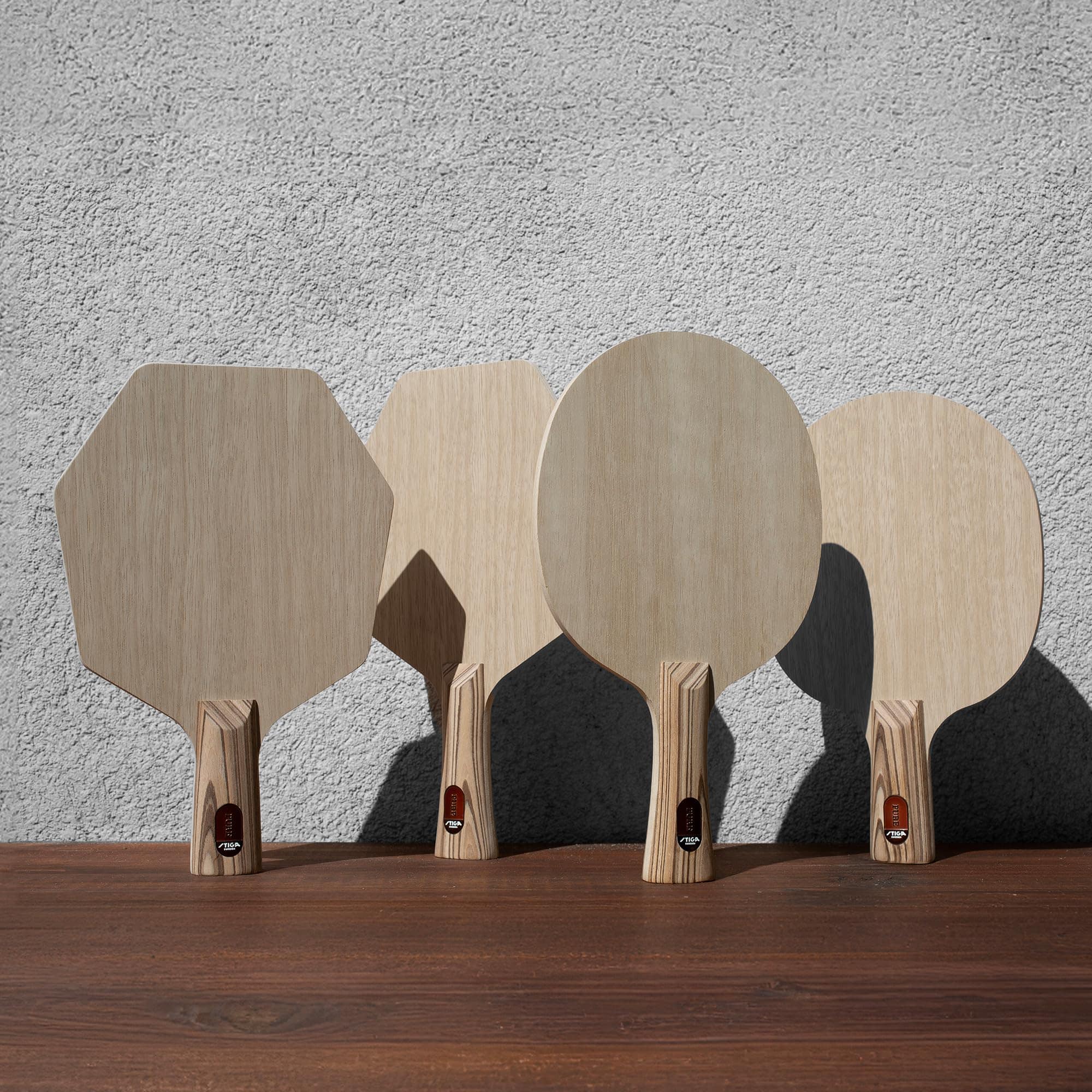 Paleta de ping pong Stiga Pure Cybershape, Paleta de madera - Imagen 6