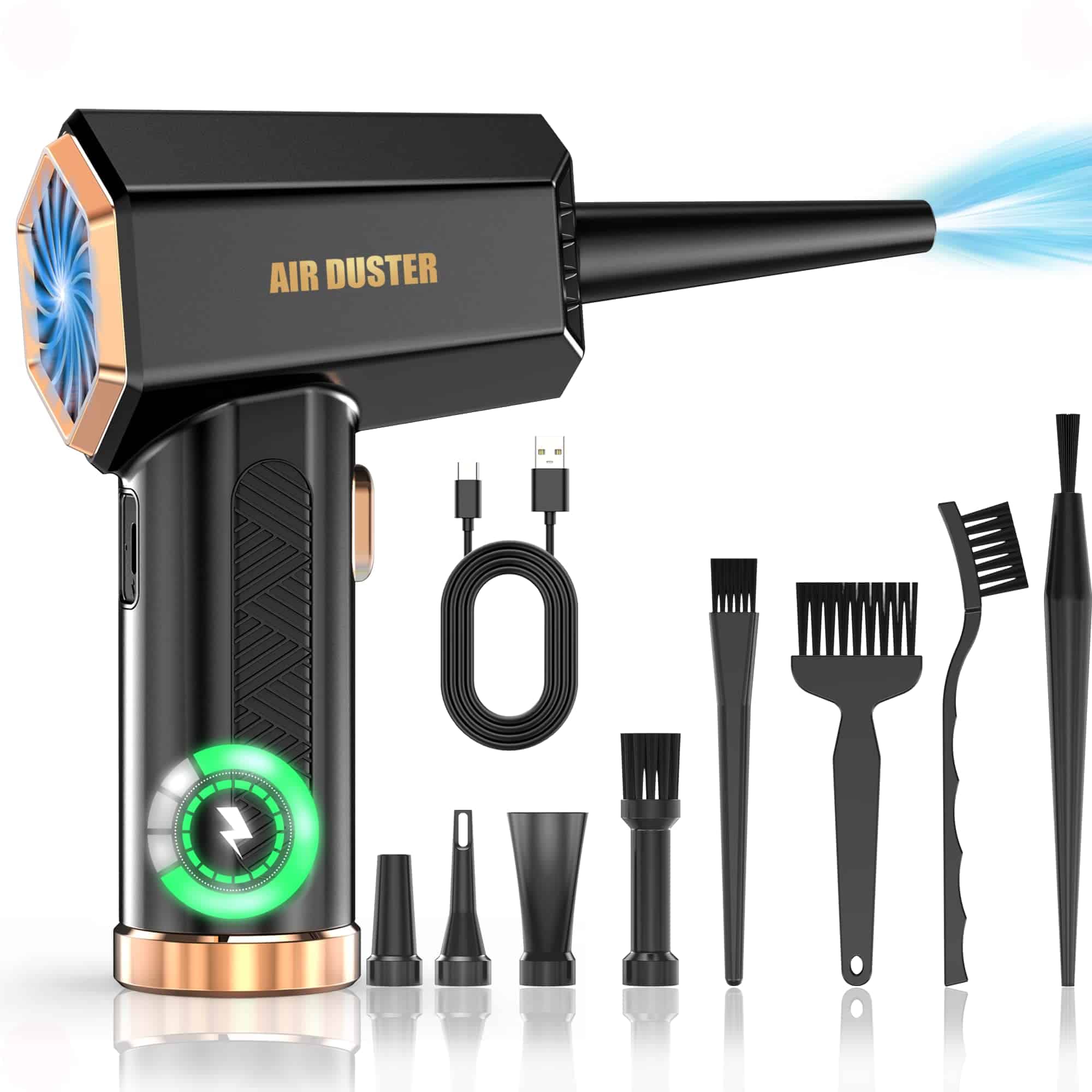 Soplador de aire comprimido - Soplador de aire -Amarillo