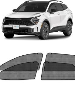 CLIM ART Cortinas magnéticas para ventanas -Negro