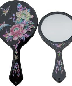 Espejo de Mano Coreano de Nácar Hecho a Mano de February