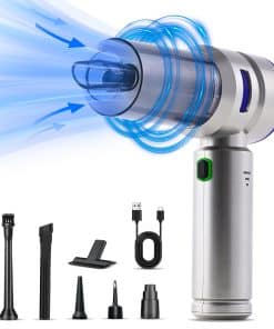 Aspiradora de Mano Inalámbrica realmoon Advanced sin Polvo,