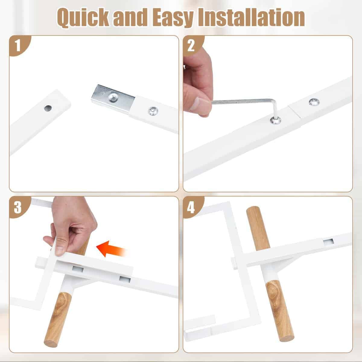 Organizador de Mochilas de 2 Niveles para Puerta de Armario - Imagen 5