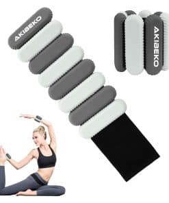 Pesas para muñecas y tobillos para mujeres en -Gris Oscuro+A