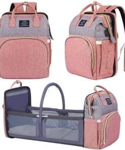 Mochila para pañales OMBRAT, impermeable y multifuncional,