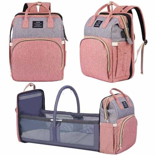 Mochila para pañales OMBRAT, impermeable y multifuncional,