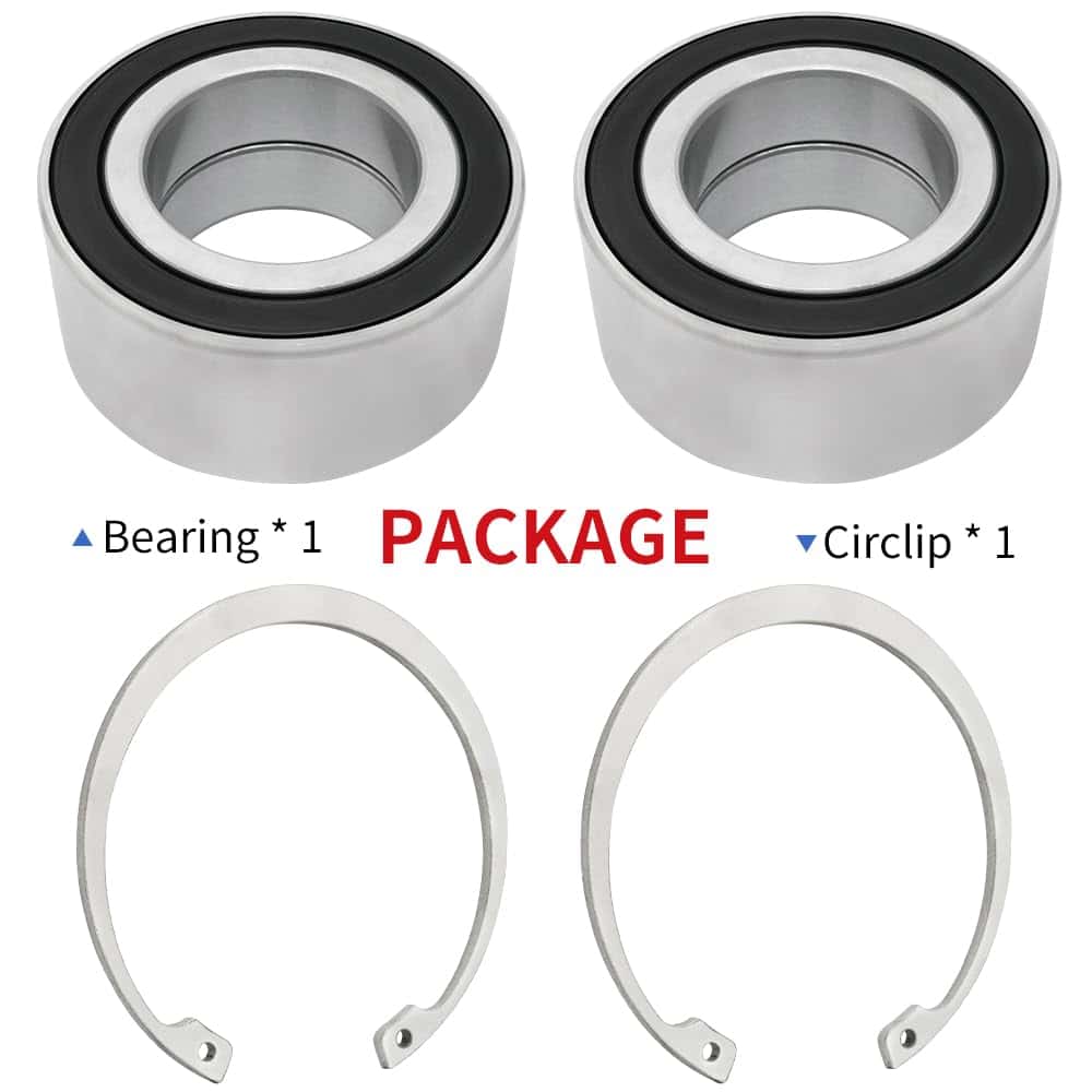 Kit de rodamientos de rueda delantera y trasera 2PCS - Imagen 8