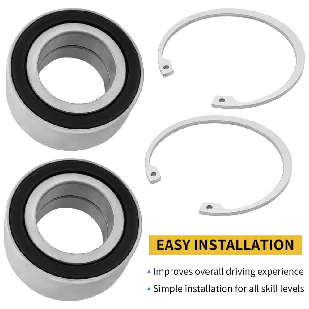 Kit de rodamientos de rueda delantera y trasera 2PCS - Imagen 7