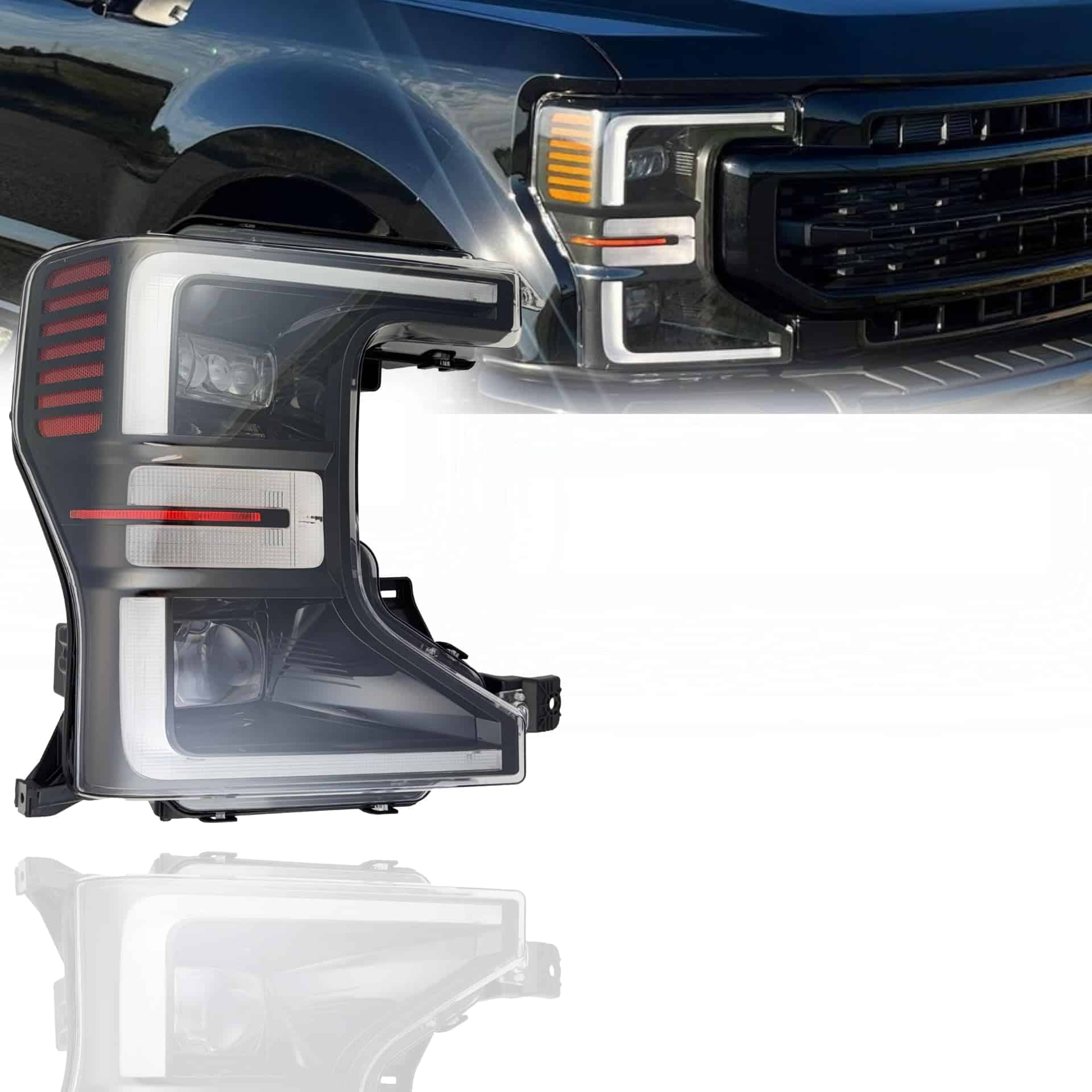 Ensamblaje de Faro de Repuesto para Ford F-250 -FO2503411