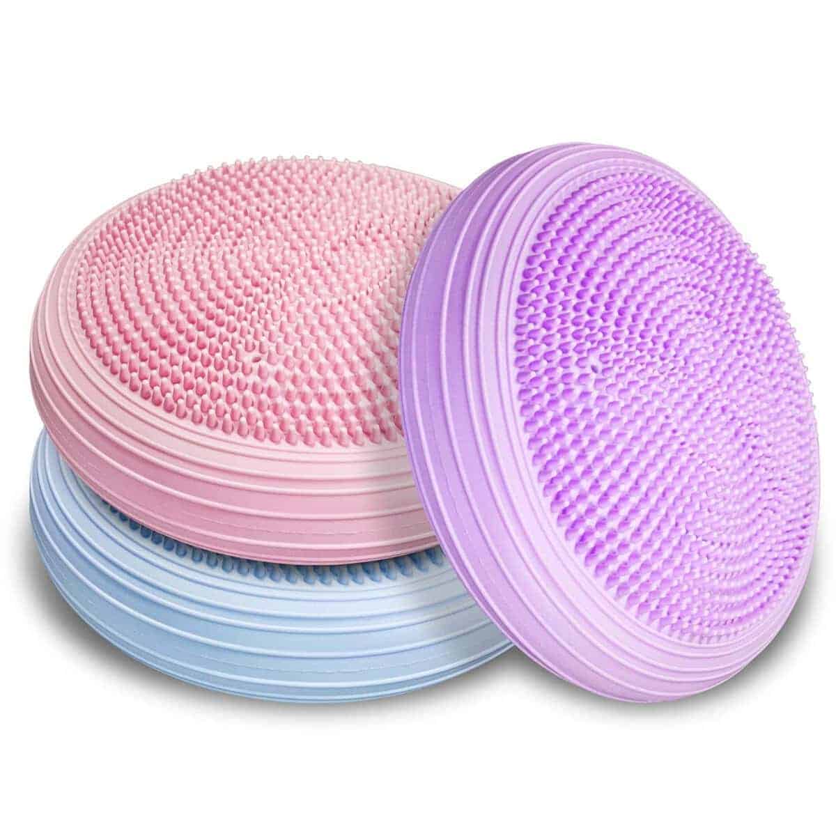 3 Pcs Cojín Inflable para Balanceo, Asiento Wiggle y