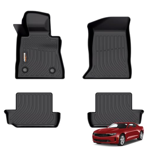Tapetes para piso de coche Binmotor para Chevy Camaro