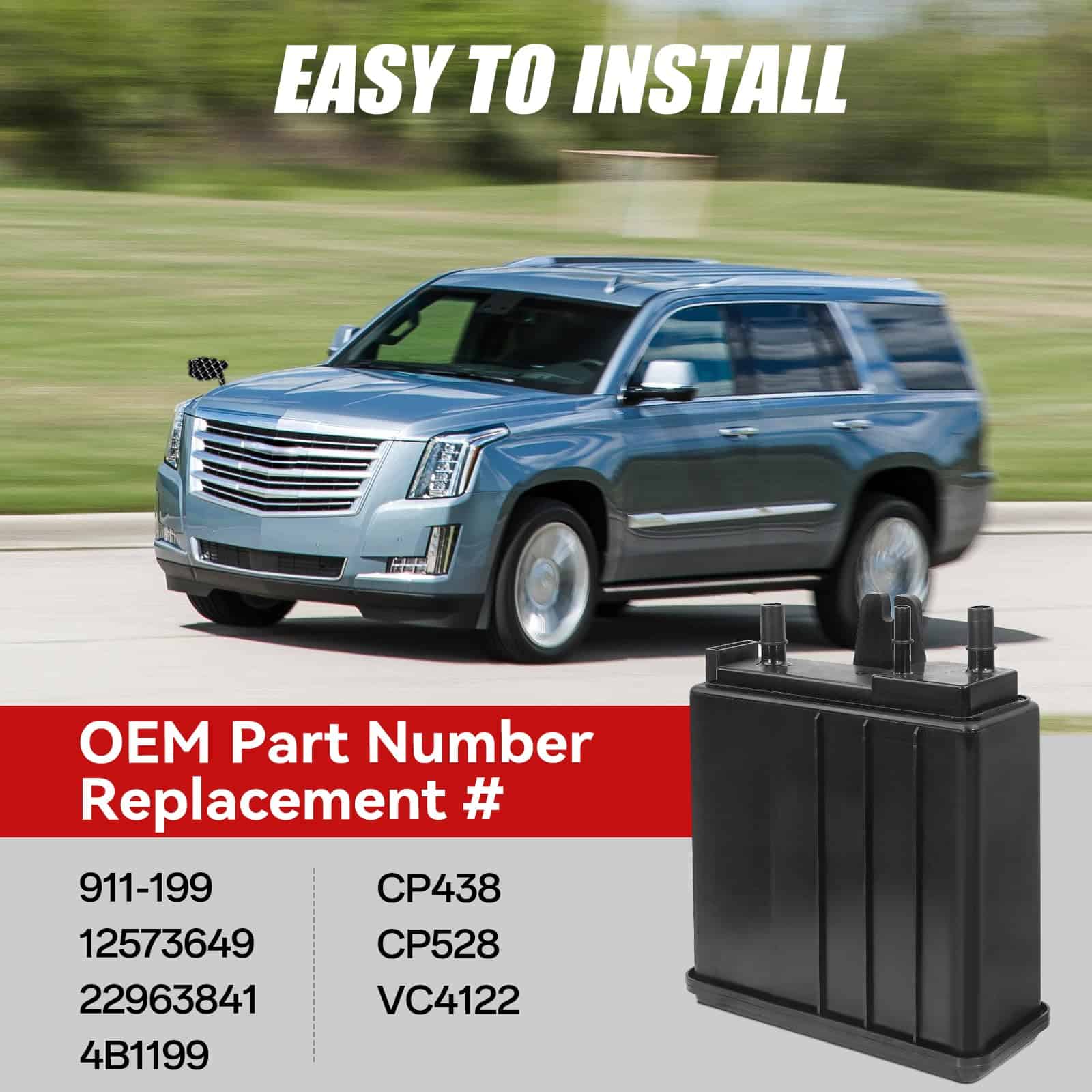 Vapor Canister Compatible con Chevrolet Suburban & - Imagen 3