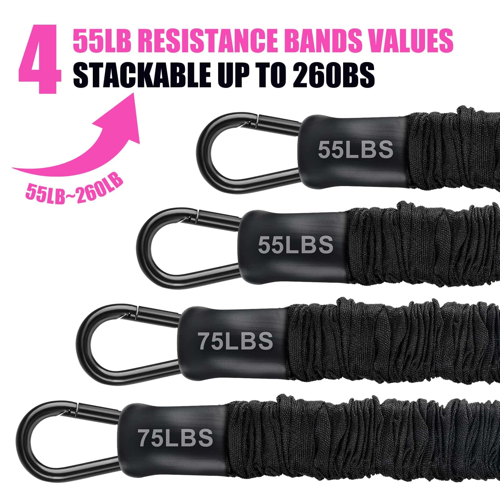 Bands de Asistencia para Pull Up 260lbs, Bands de - Imagen 5