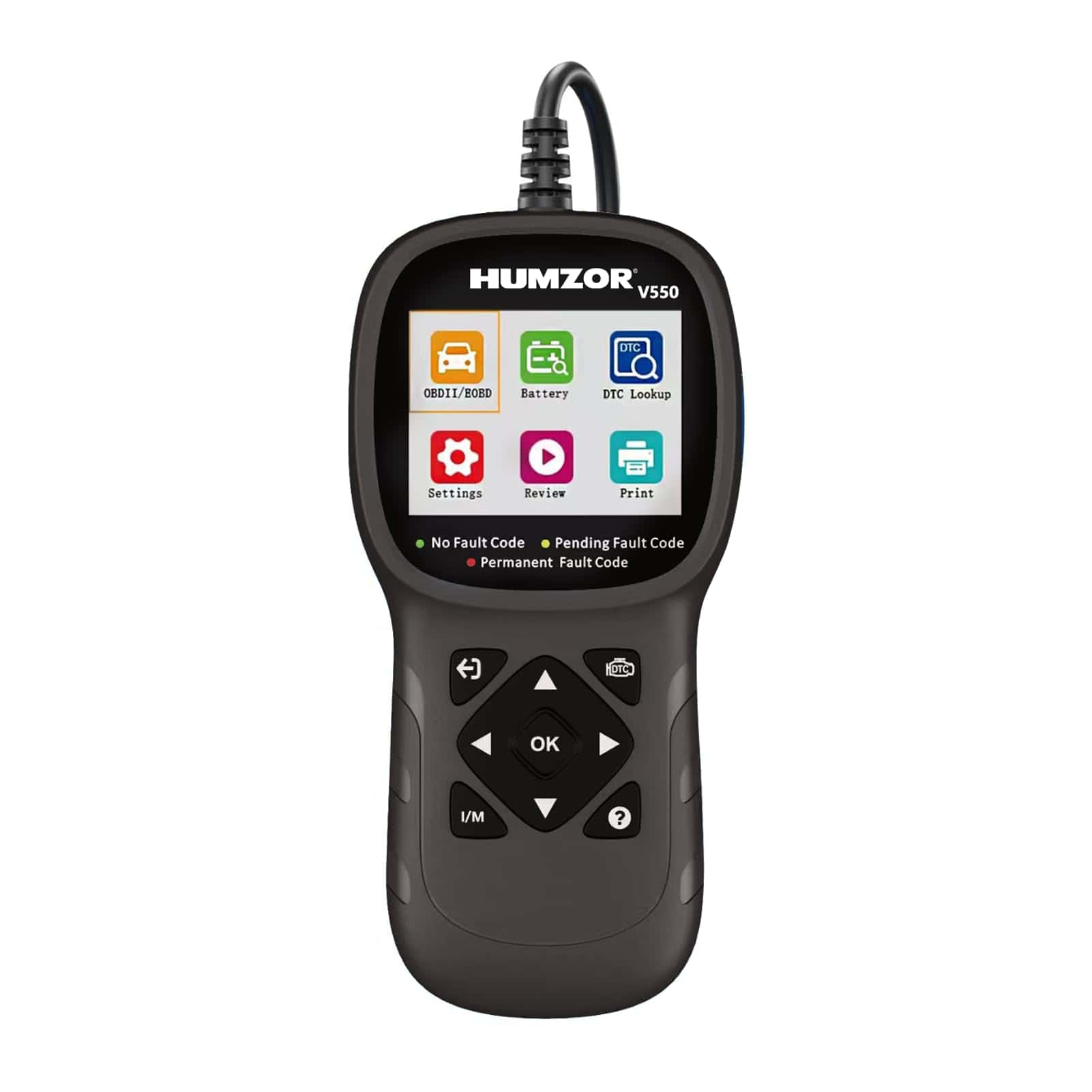 SAZDOLN V550 OBD2-Scanner, Herramienta de Diagnóstico para