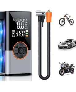 Inflador de neumáticos Compresor de aire portátil, Bomba de