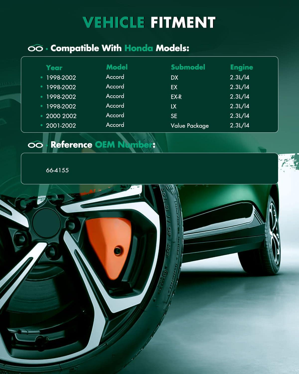 Eje de la unidad delantera izquierda SCITOO para Honda - Imagen 3