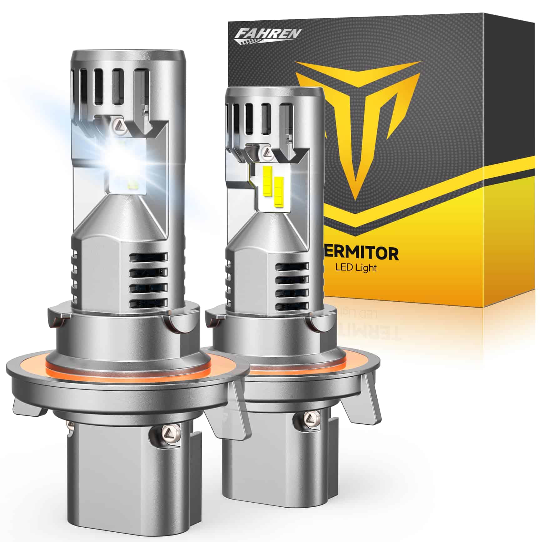 Bombillas para luz FAHREN H13 9008, 38000LM 800%