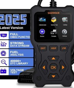 SAZDOLN S510 OBD2 Scanner - Herramienta Avanzada de