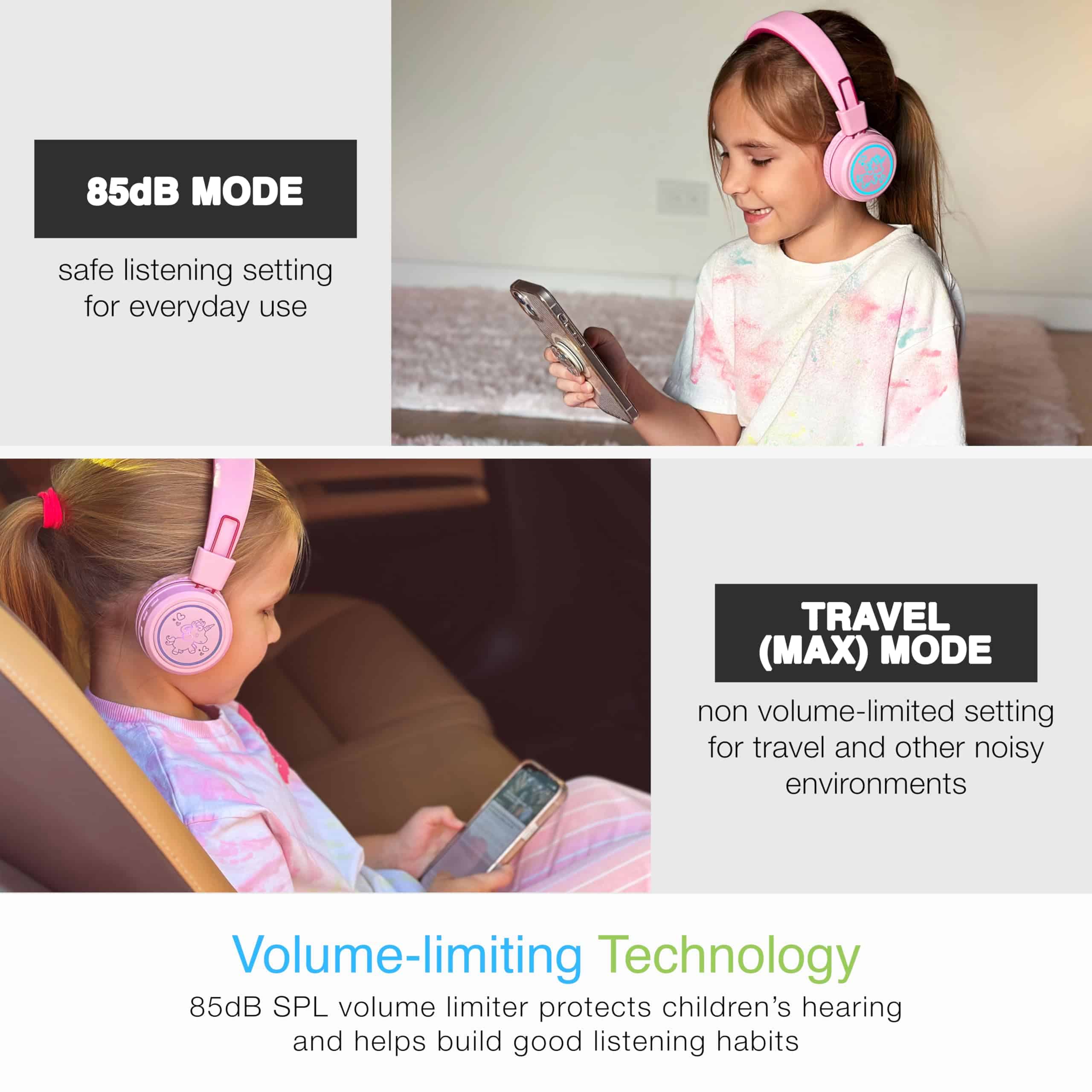 Audífonos inalámbricos MEE audio KidJamz KJ55BT Bluetooth - Imagen 3