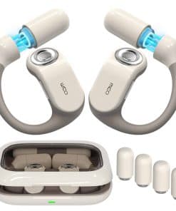 Audífonos de oído abierto OJW con ganchos para la oreja,