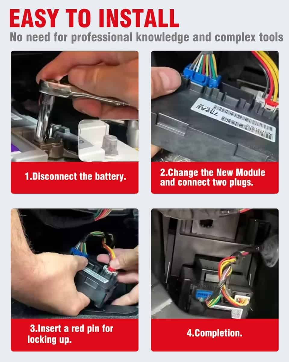 Módulo de Control de Caja de Transferencia 68395074AA para - Imagen 5