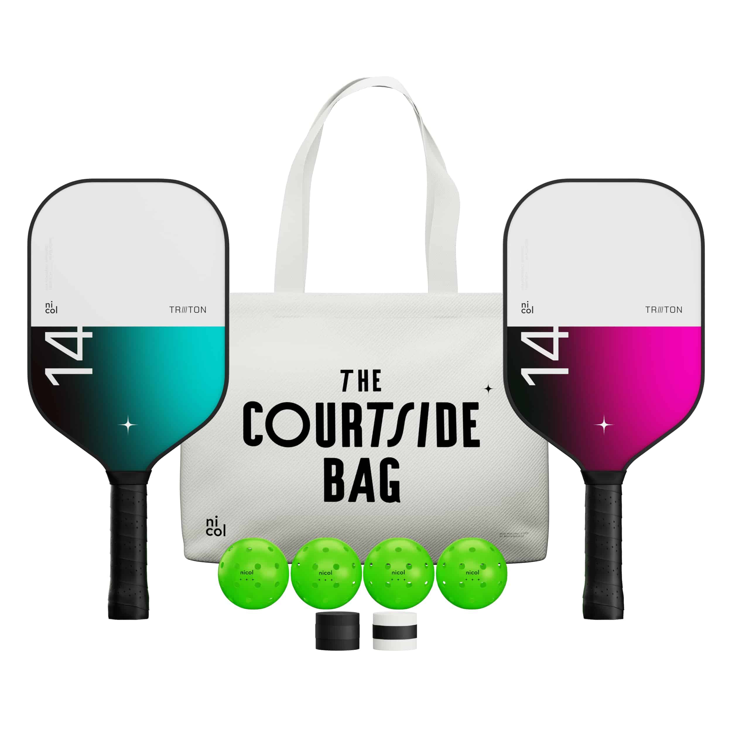 Set de 2 paletas de pickleball por Nicol 2025 Triton |