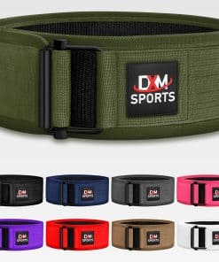 Cinturón de levantamiento de pesas autoseguro DXM SPORTS -