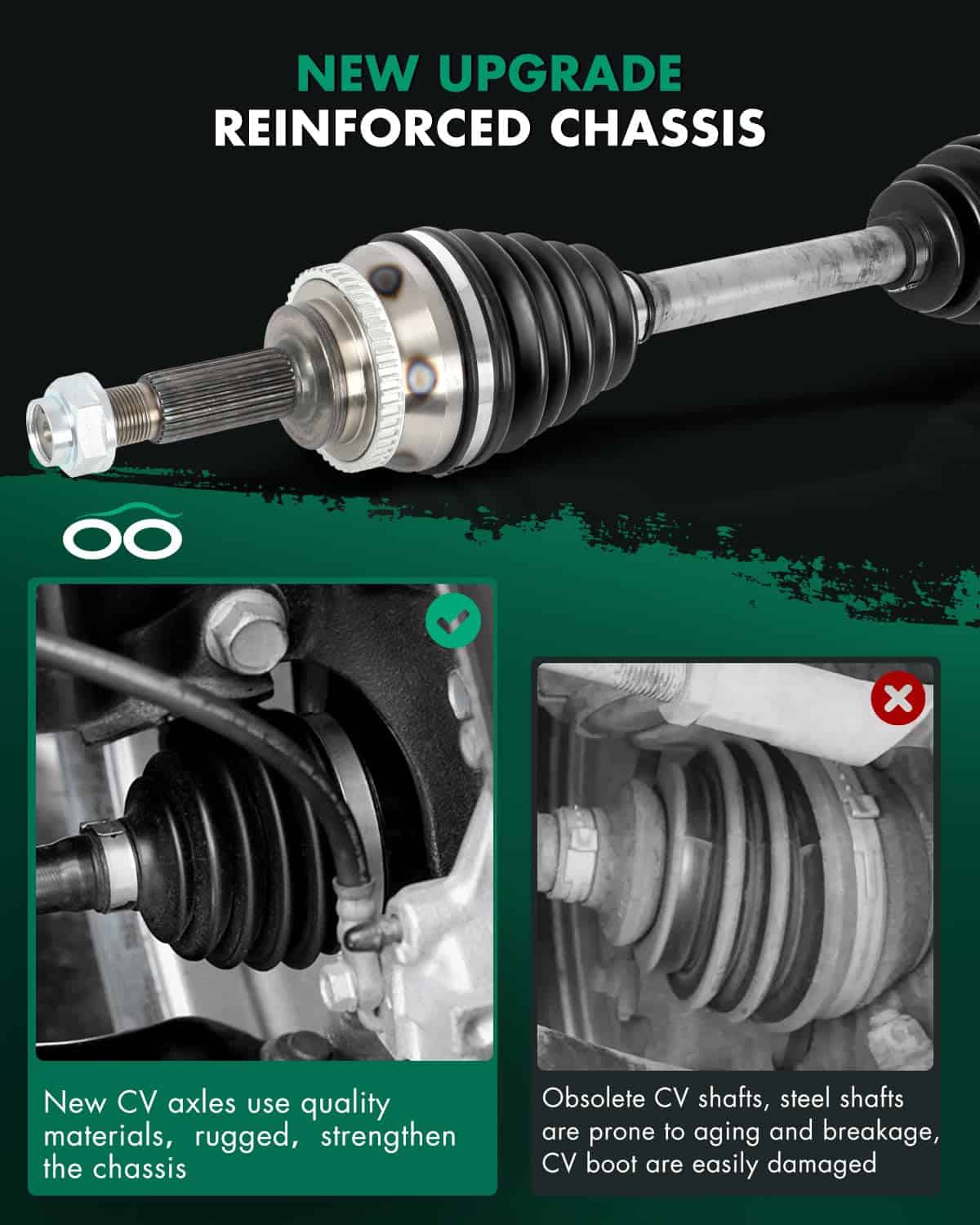 Árbol de Transmisión del Eje de la CV del Lado Derecho del - Imagen 7