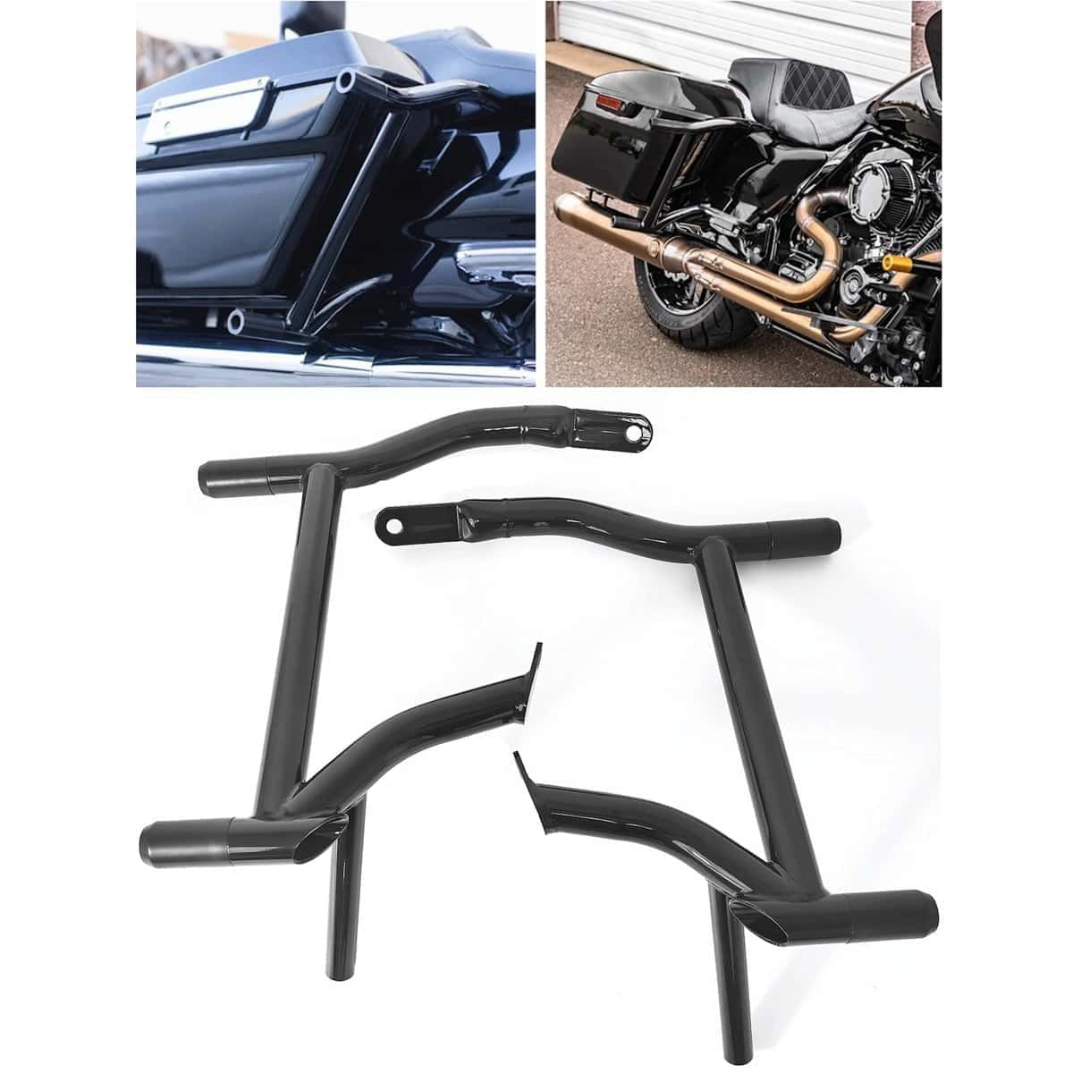 Guardias de Bolsa Saddle Fjpacemt para Harley Touring