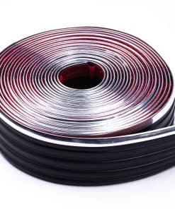 Moldura lateral cromada de repuesto compatible con Chevy
