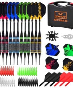 Set de Dardos de Plástico con Punta Suave VONEZONE, Juego