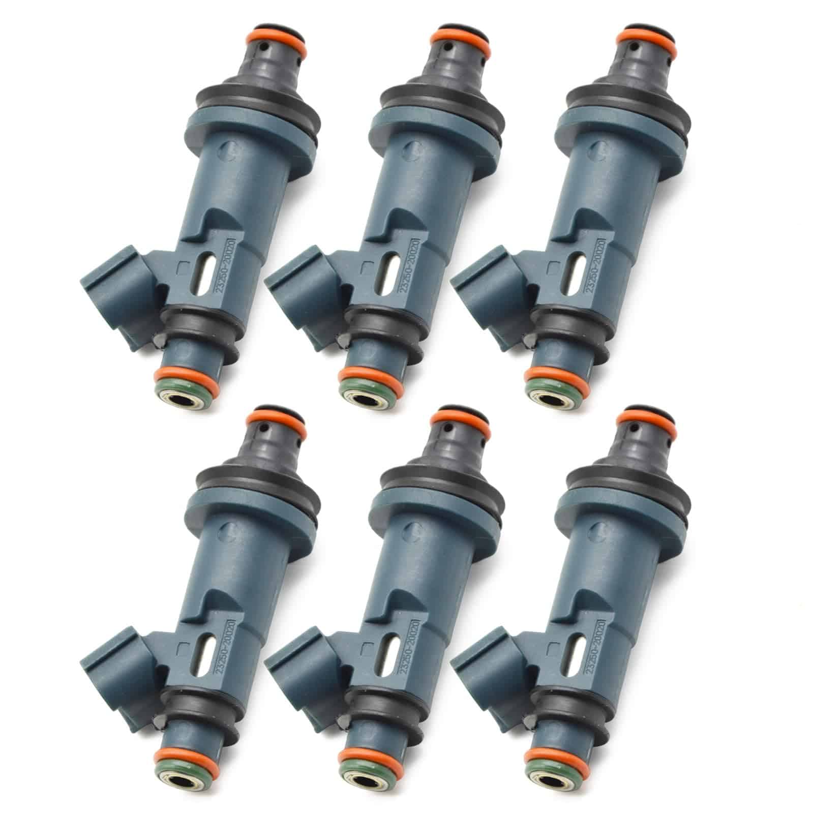 Juego de 6 inyectores de combustible IZYSS 23250-20020