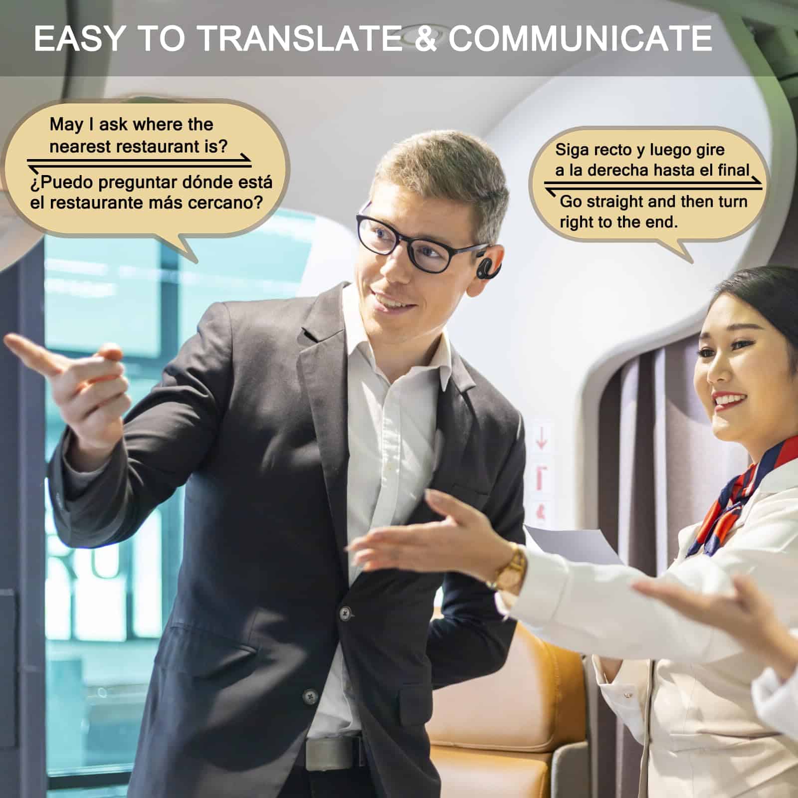 Audífonos Traductores de Idiomas 3-en-1 AI con Traducción - Imagen 6