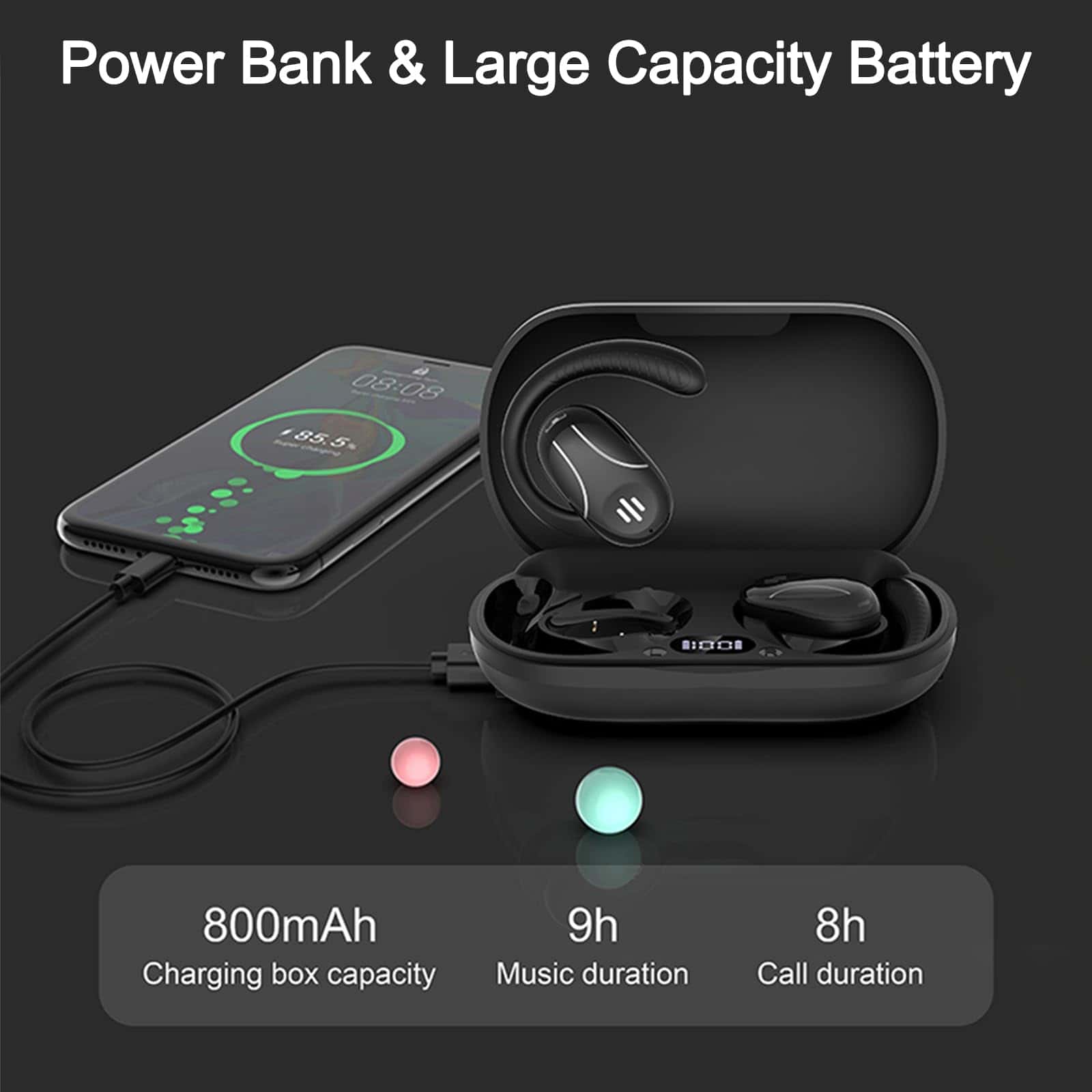 Audífonos Traductores de Idiomas 3-en-1 AI con Traducción - Imagen 7