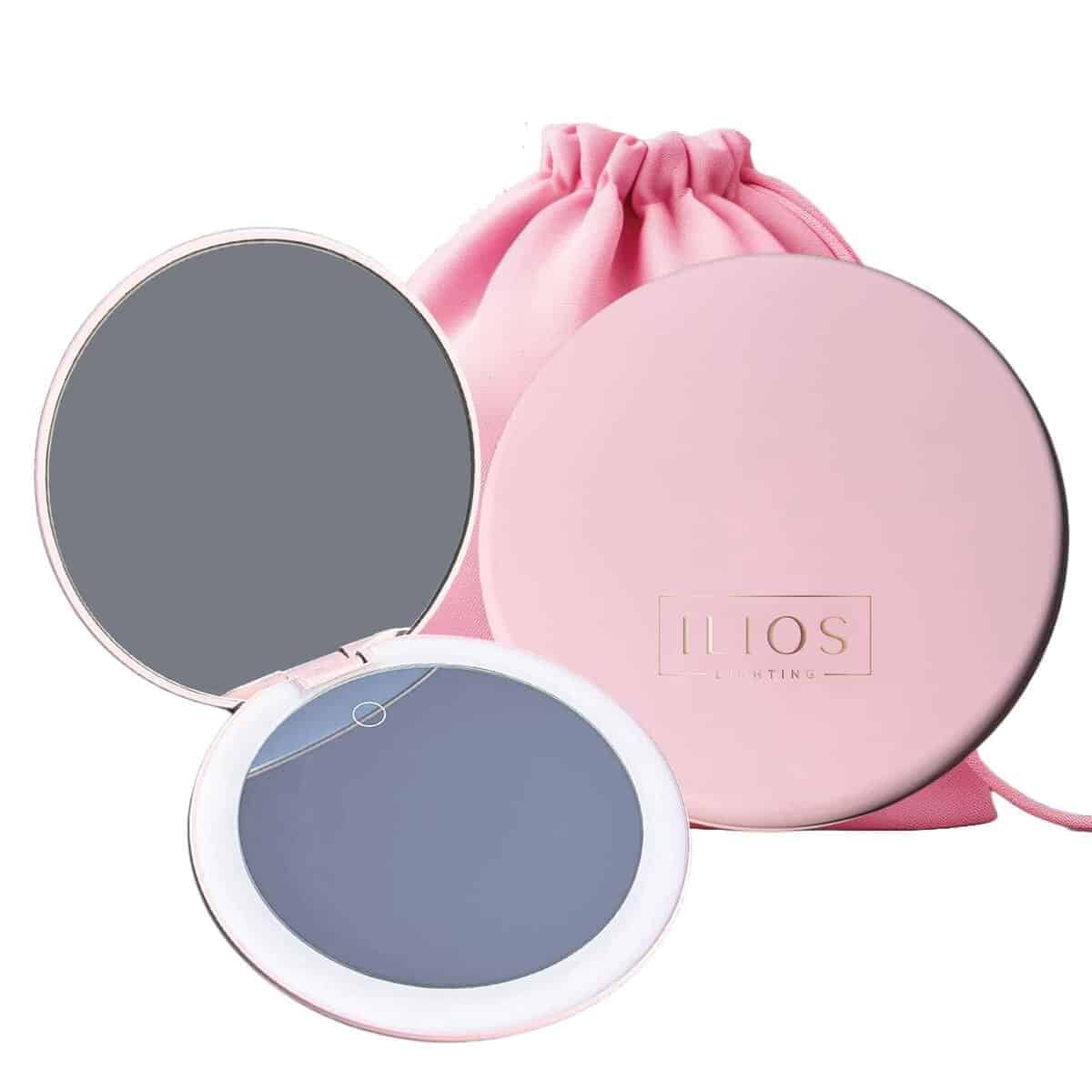 Espejo Compacto LED Ilios Lighting con Luz y Espejo de