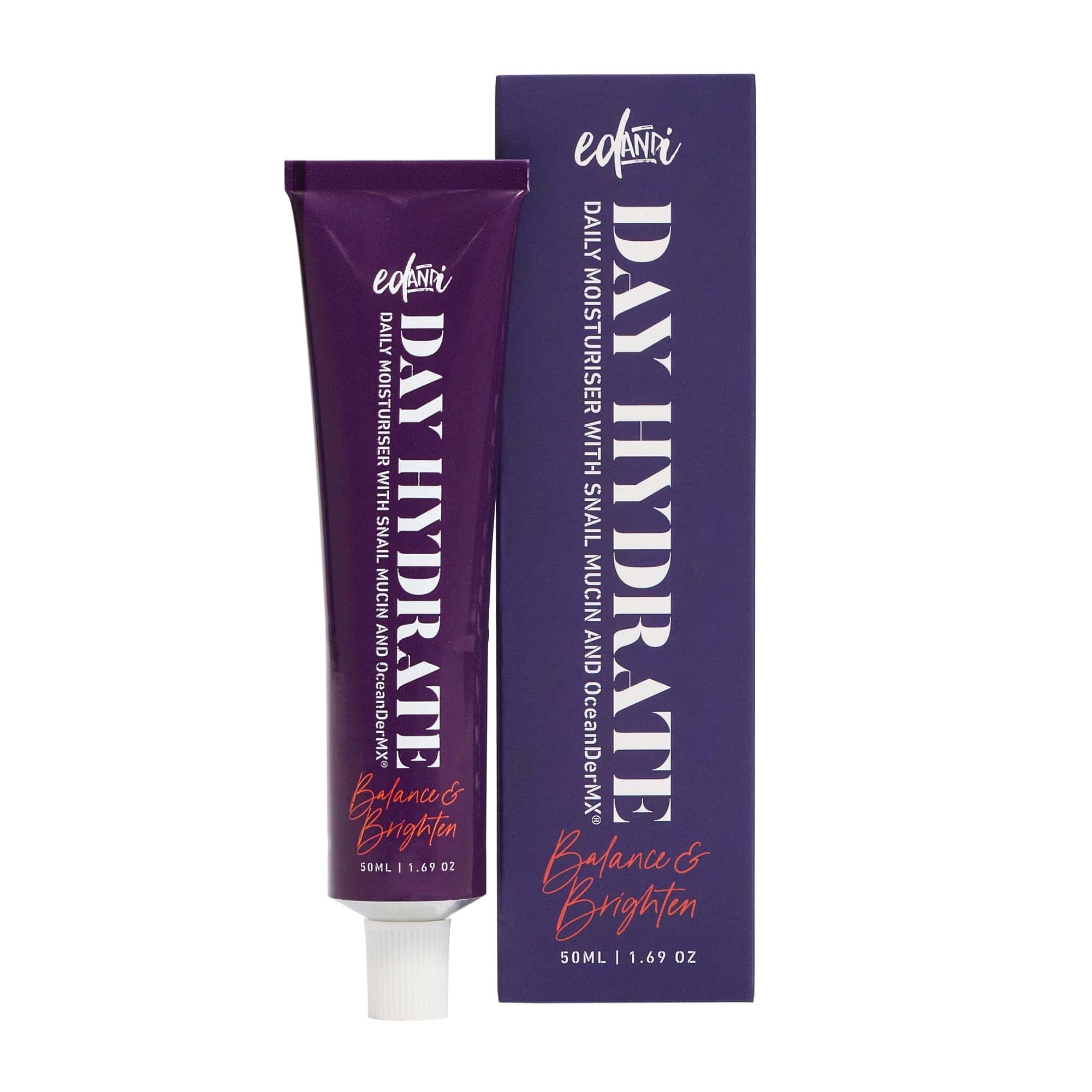 Crema Hidratante Diaria edandi DAY HYDRATE con Mucina de
