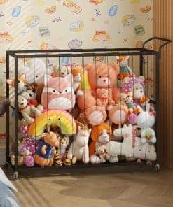Carrito Giratorio para Almacenamiento de Peluches BBLIKE -