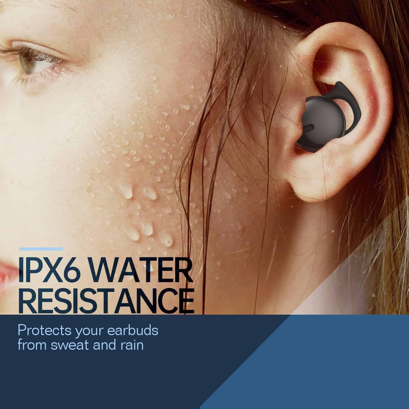 Audífonos para Dormir Invisibles, Auriculares -Negro - Imagen 6