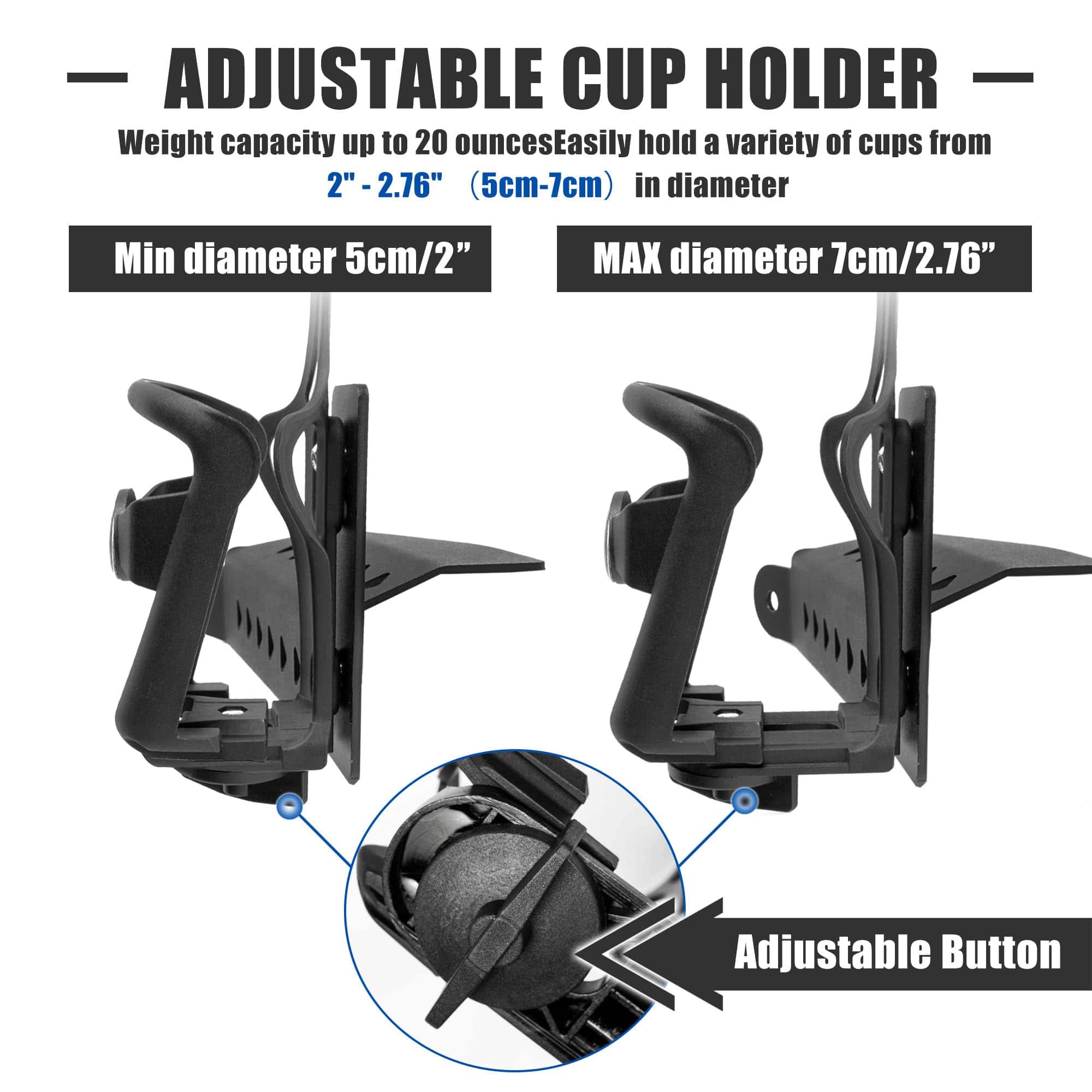 Portavasos para Can-Am Spyder, Juego de 2 unidades, - Imagen 5