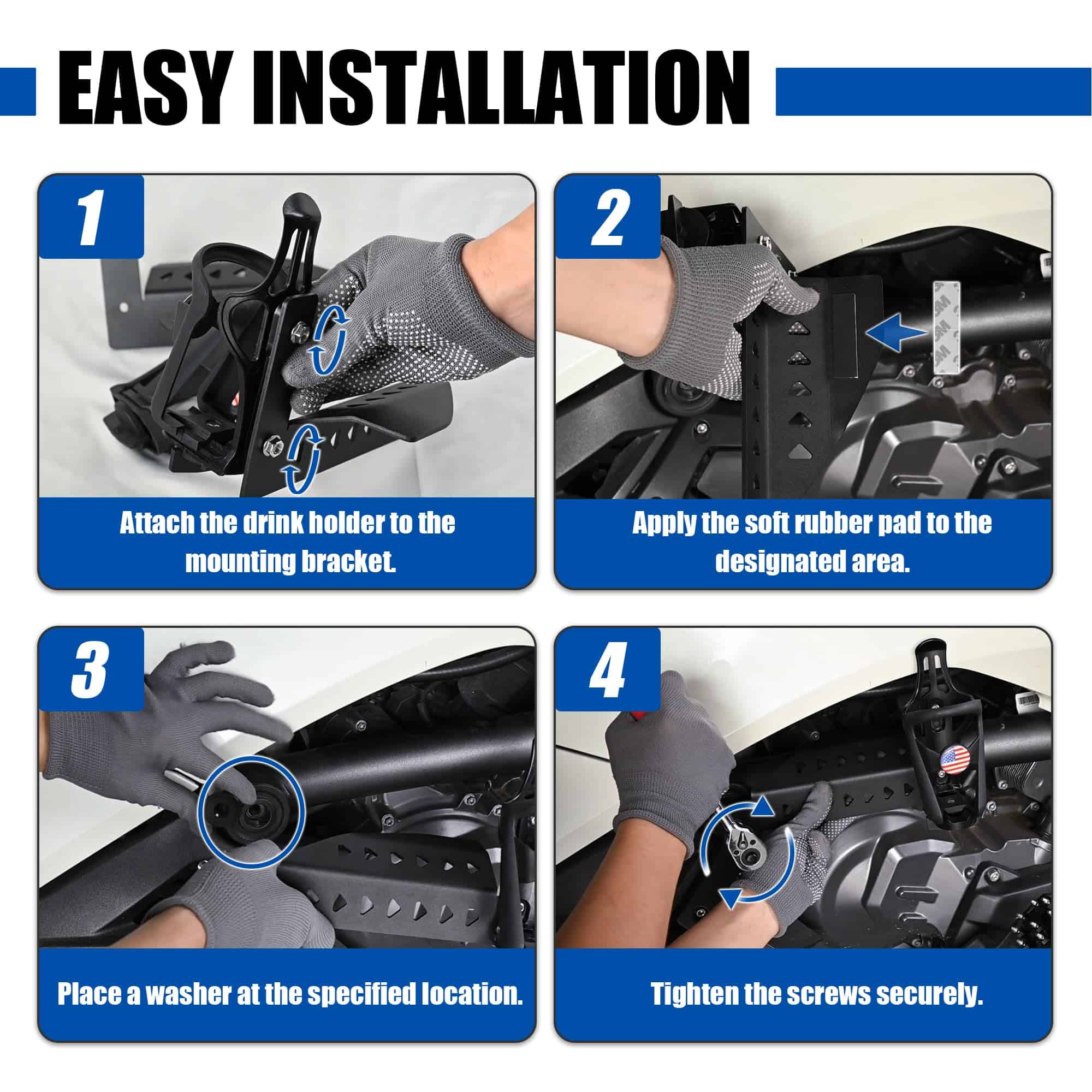 Portavasos para Can-Am Spyder, Juego de 2 unidades, - Imagen 6