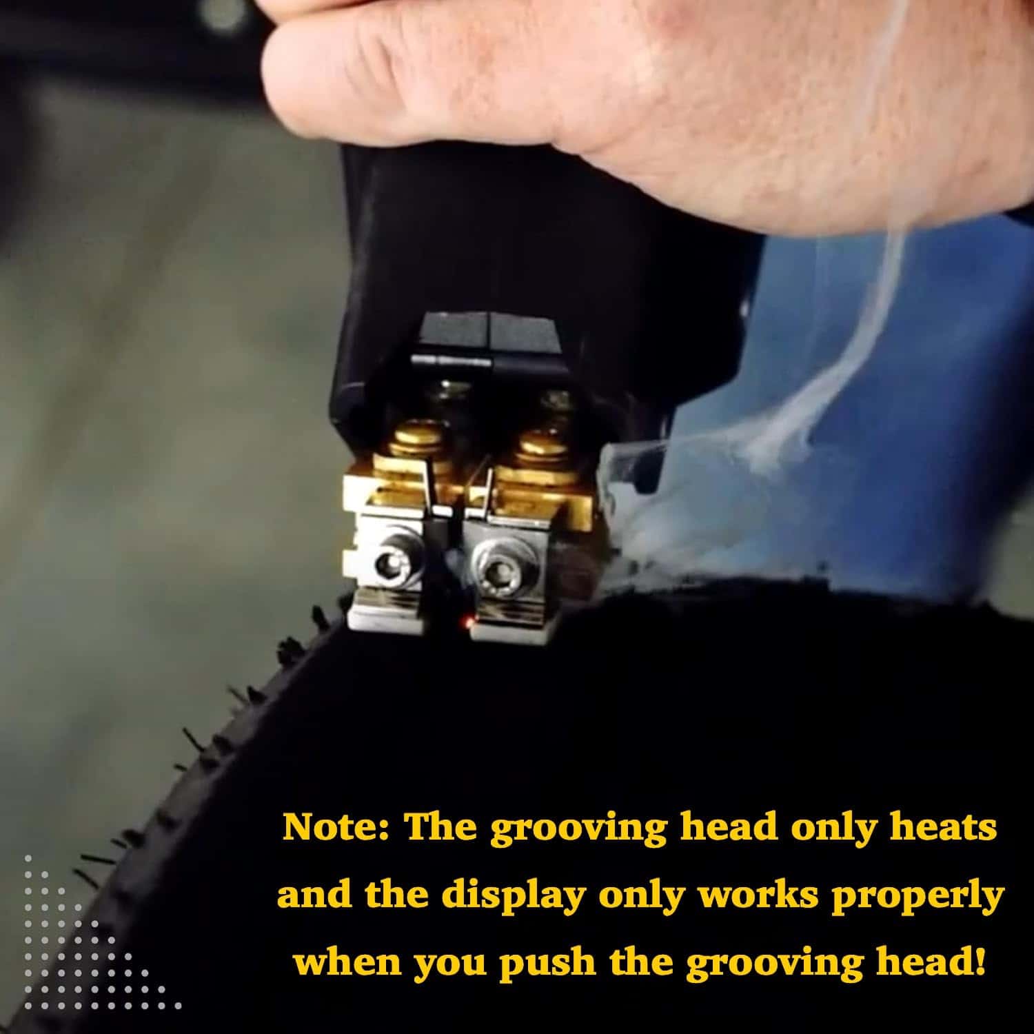 110V Herramienta para ranurar neumáticos, 400W Máquina para - Imagen 3