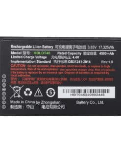 Batería HBLDT40 para escáner de códigos de barras PDA Urovo