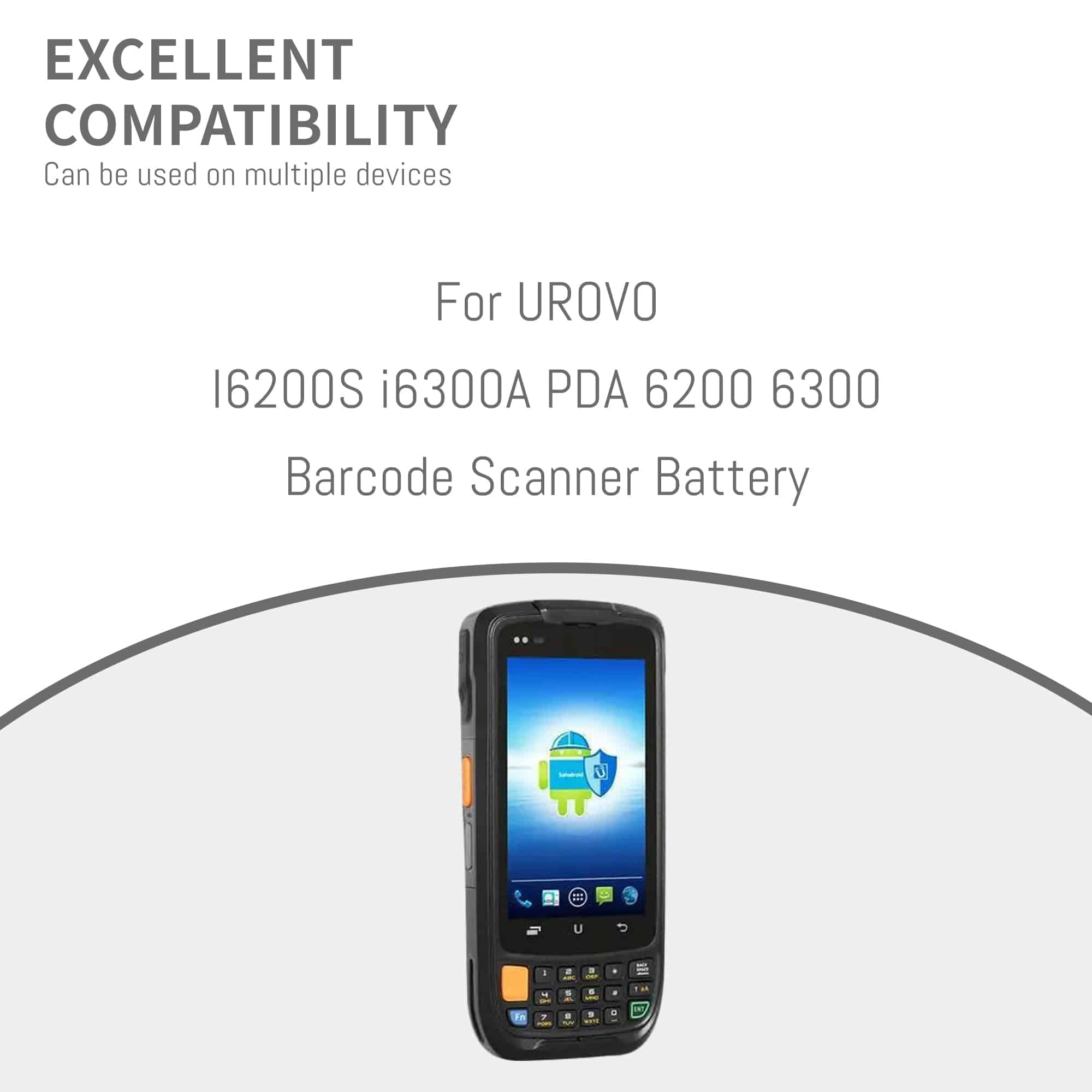 Batería HBL6200 para UROVO I6200S i6300A PDA 6200 6300 con - Imagen 4