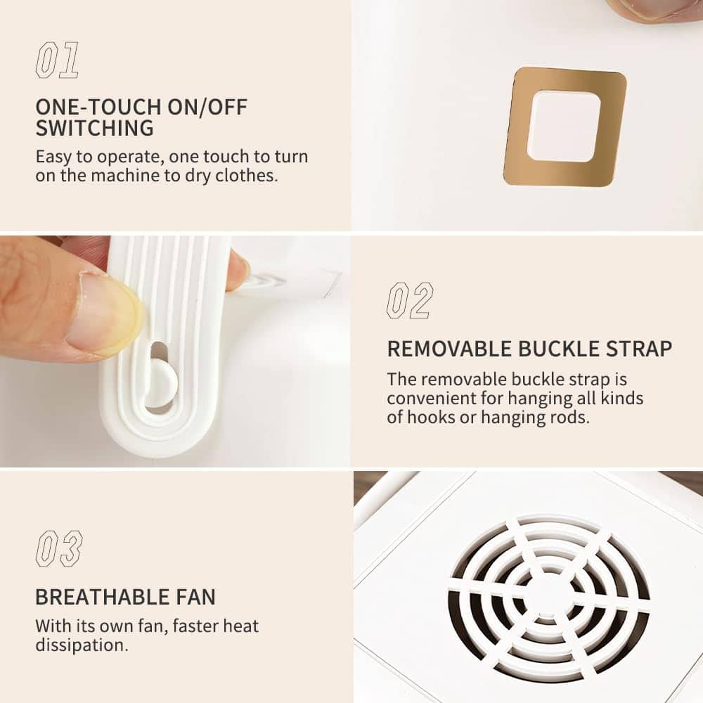 Secadora de Ropa Portátil BAUSATZ - Mini Secadora Express - Imagen 7