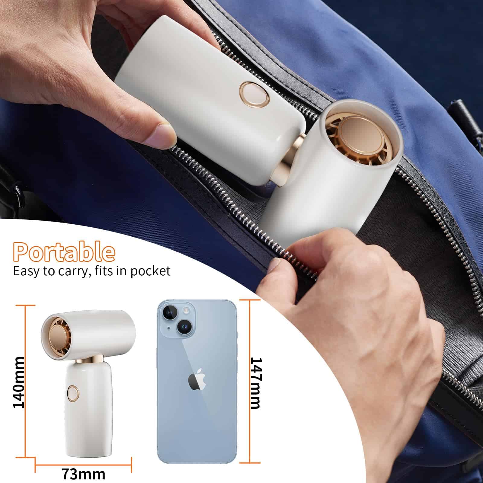 Soplador de aire comprimido inalámbrico con 4 velocidades - Imagen 7