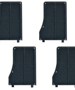 Filtro de Aire de Cabina ALTBET 4pcs Compatible con