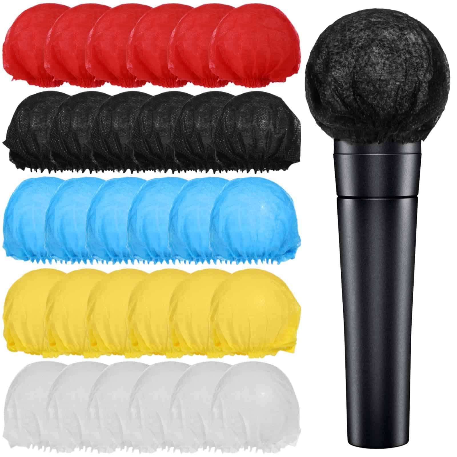 800 Pcs Cubiertas Desechables para Micrófono, Paravientos - Imagen 3