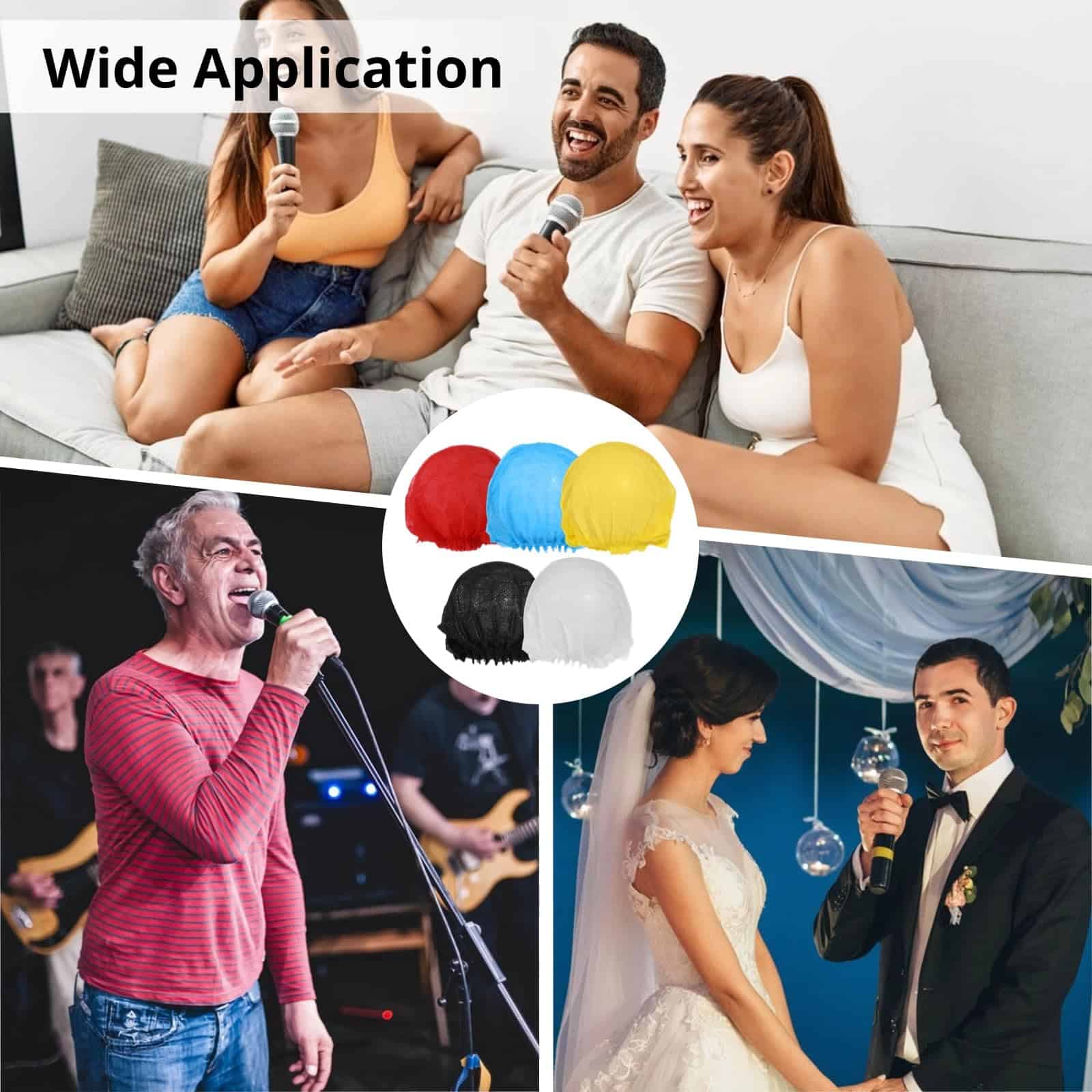 800 Pcs Cubiertas Desechables para Micrófono, Paravientos - Imagen 7